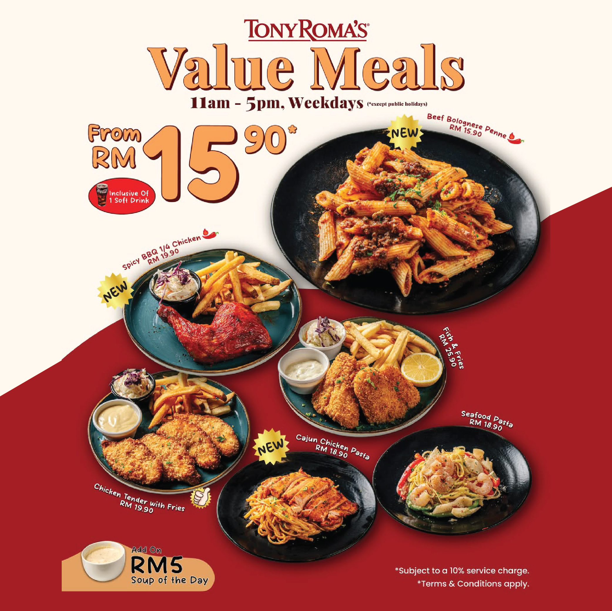 Tony Roma oct 25
